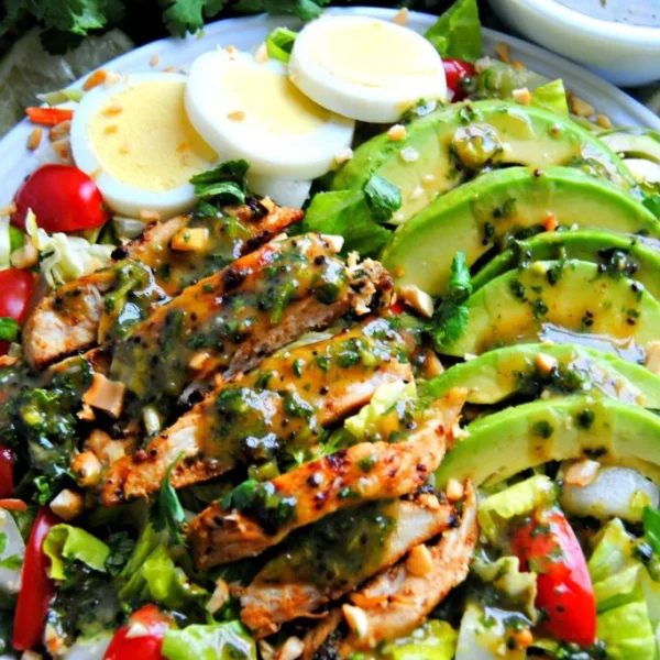 Avocado Chimichurri Chicken Salad